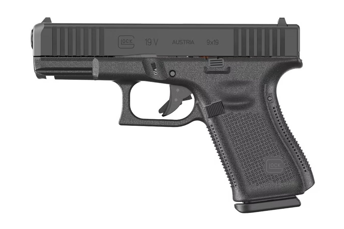 Glock 19V 9mm Semi-Auto Pistol with AmeriGlo Bold Night Sights (LE)